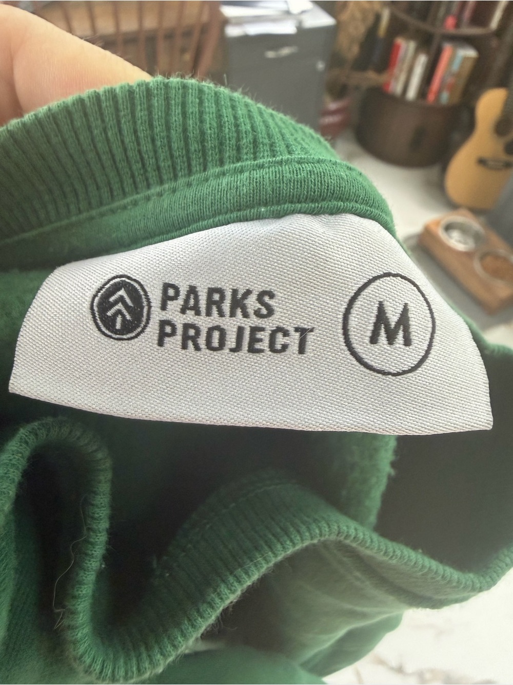 Parks Project Forest Green Crewneck View 3